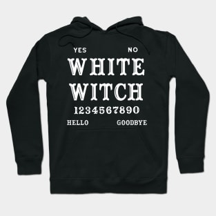 Wicca Witchcraft Ouija Board - White Witch Hoodie